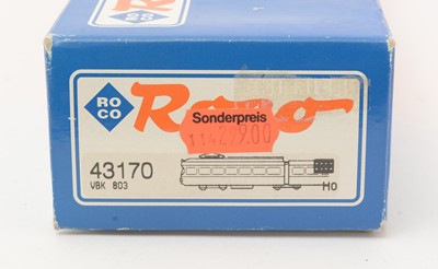 Lot 130 - Roco HO-gauge Straßenbahn VBK "Sonderzug" Electric Rail Car