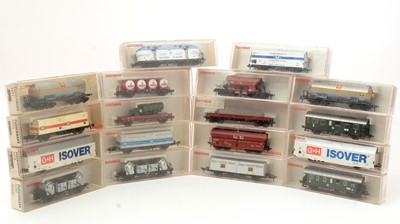 Lot 136 - Fleischmann HO-gauge rolling stock