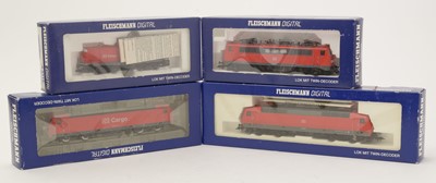 Lot 143 - Fleischmann Digital electric locomotives