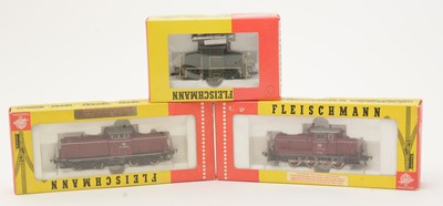 Lot 144 - Fleischmann cargo locomotives