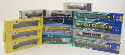 Lot 153 - A selection of Continental lines rolling stock