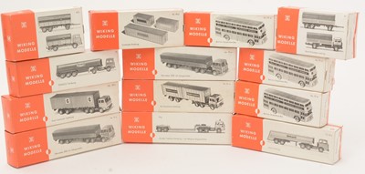 Lot 154 - A collection of Wiking Modelle vehicles