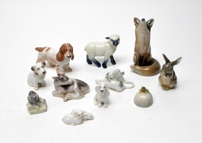 Lot 175 - A selection of Danish decorative ceramic animal figures