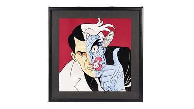 Lot 132 - Warner Brothers Studios - Two Face | limited edition continuous tone lithograph