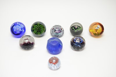 Lot 221 - A collection of Caithness glass paperweights