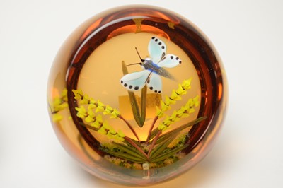 Lot 221 - A collection of Caithness glass paperweights