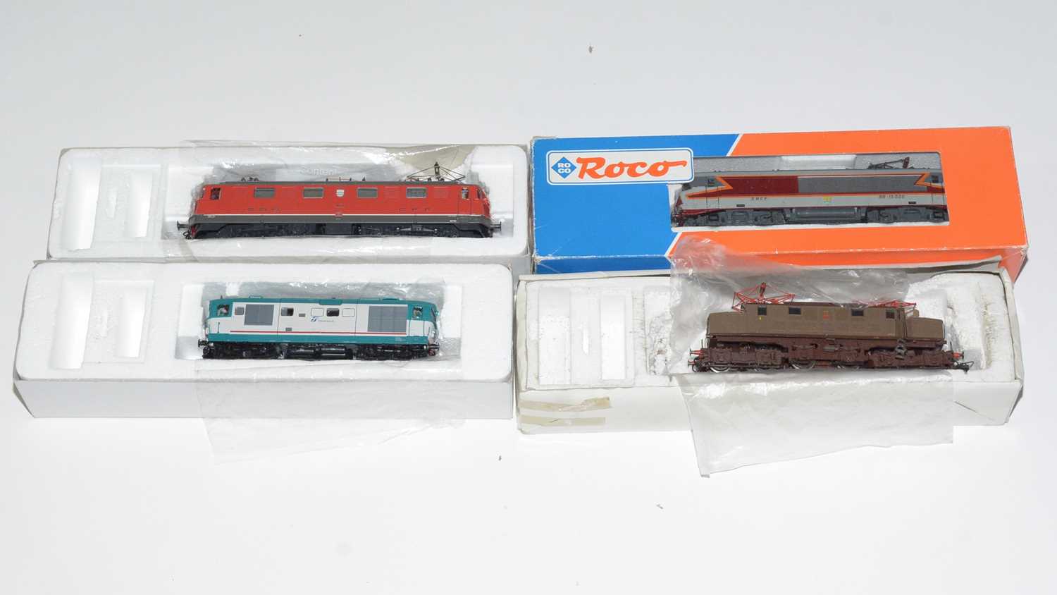 Lot 84 - Four Roco 00-gauge locomotives