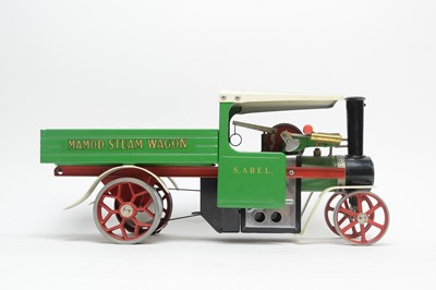 Lot 326 - A Mamod Steam Wagon and other items