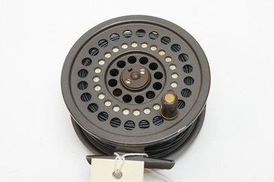 Lot 356 - A Hardy LA 10/11 Viscount MK III fishing reel; and another