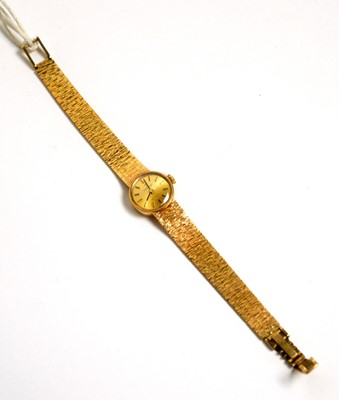 Lot 188 - A 9ct yellow gold cocktail watch by Tissot