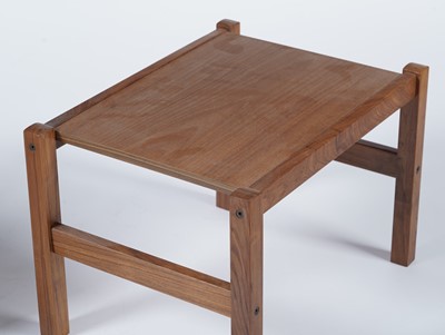 Lot 16 - A mid Century Danish inspired teak nest of graduating tables