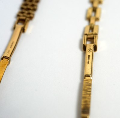 Lot 198 - Two 9ct yellow gold cocktail watches