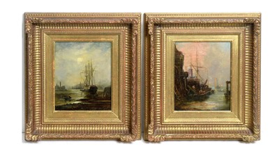 Lot 1155 - Stephen Brownlow - Two North East marine views | oil