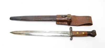 Lot 1089 - A British 1888 pattern MkI Lee Metford bayonet, type II