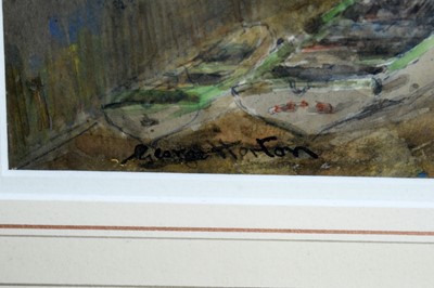 Lot 1073 - George Edward Horton - Reflections in Water | watercolour