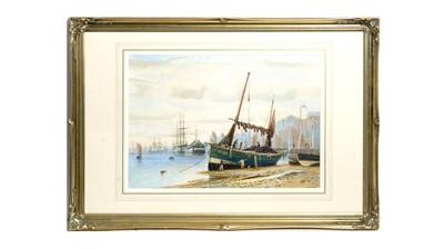 Lot 1074 - Bernard Benedict Hemy - On the Beach at North Shields | watercolour