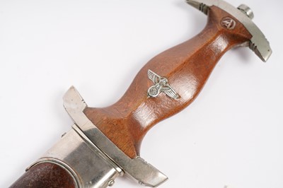 Lot 852 - Third Reich SA (Sturmabteilung) dress dagger by Ernst Pack & Sohn