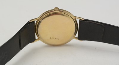 Lot 483 - Juventa: a gold-plated cased manual wind wristwatch