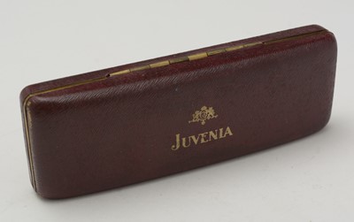 Lot 483 - Juventa: a gold-plated cased manual wind wristwatch