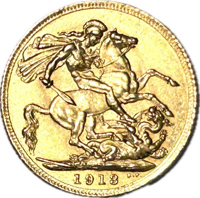 Lot 147 - 1913 gold sovereign