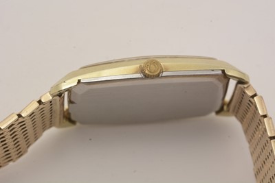 Lot 521 - Omega De Ville: a gilt-steel cased manual wind wristwatch