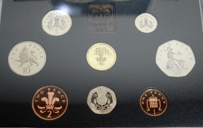 Lot 835 - A collection of Royal Mint annual proof coins sets