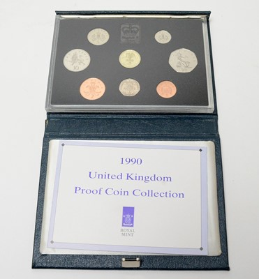 Lot 836 - A collection of Royal Mint annual proof coins sets