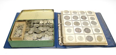 Lot 838 - A collection of British mainly silver coinage