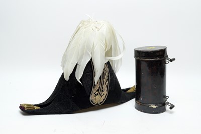 Lot 991 - An early 20th Century bicorn hat, by Lincoln Bennett & Co