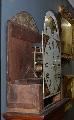 Lot 1244 - John Wignall of Ormskirk: A Victorian mahogany longcase clock