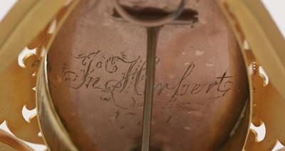 Lot 622 - A late 18th/early 19th Century mourning bangle