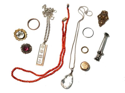 Lot 121 - Alexander Ritchie, Iona, silver brooch; and other jewellery