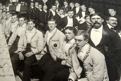 Lot 826 - An ablum of early 20th Century photographs of Christ's College Cambridge sports teams