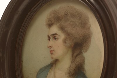 Lot 1034 - Horace Hone - Portrait of the Actress Sarah Siddons | watercolour
