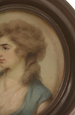 Lot 1034 - Horace Hone - Portrait of the Actress Sarah Siddons | watercolour