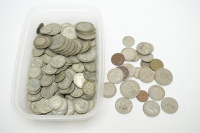Lot 168 - A selection of pre 1946 silver content Great British coins