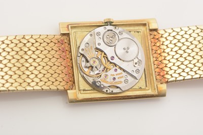 Lot 527 - Jaeger LeCoultre: an 18ct yellow gold cased manual-wind wristwatch