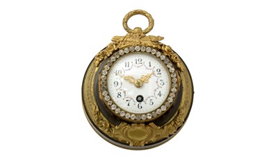 Lot 467 - A 19th Century ormolu and bronze timepiece