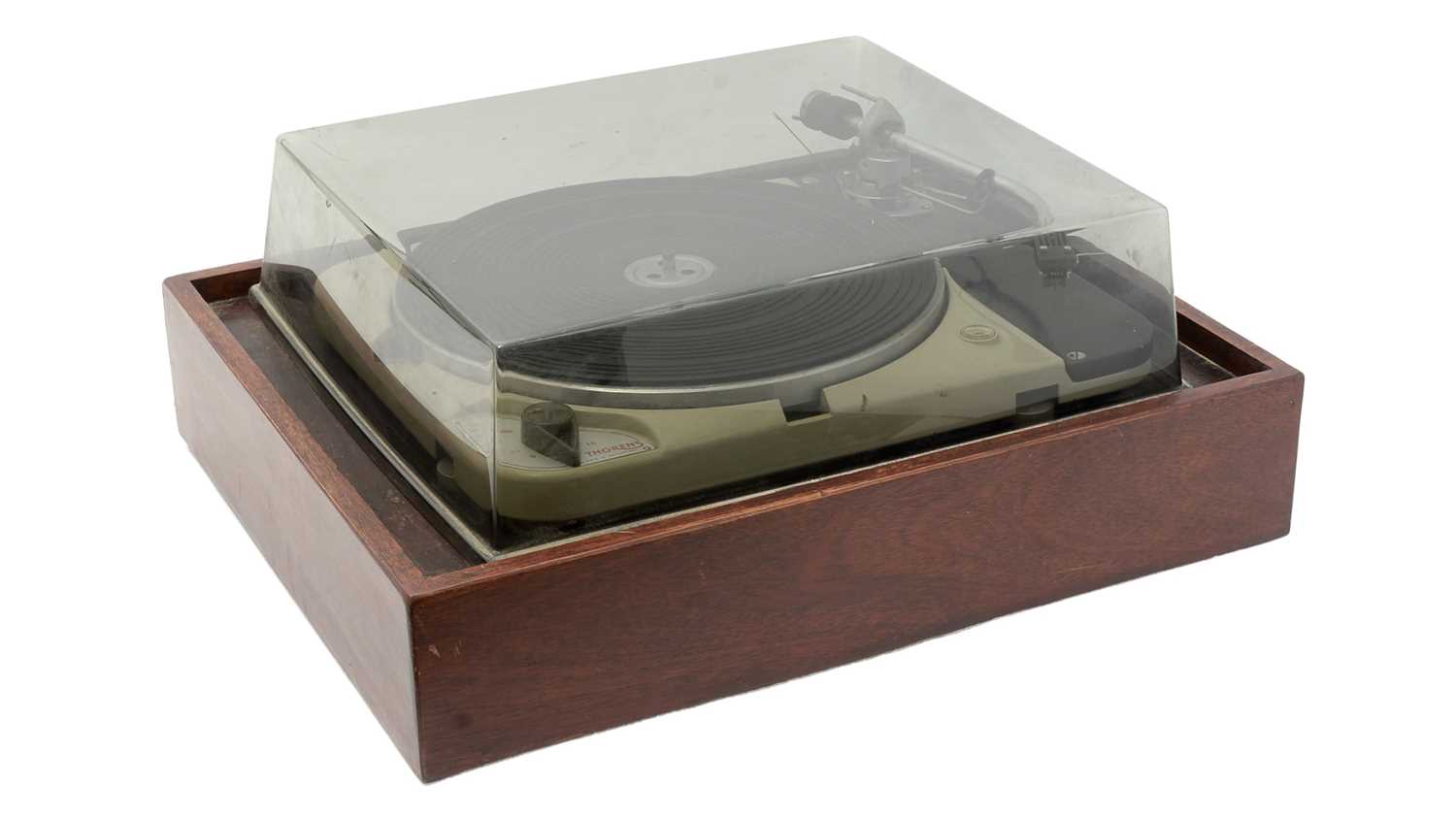 Lot 1009 - A Thorens TD124 turntable and SME tonearm