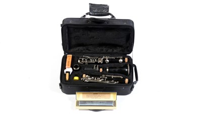 Lot 718 - J Michael clarinet, Yamaha tremolo harmonica