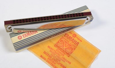 Lot 718 - J Michael clarinet, Yamaha tremolo harmonica