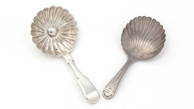 Lot 249 - An early Victorian silver West Country provincial caddy spoon