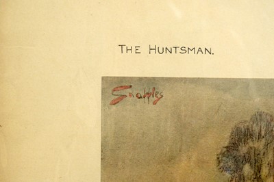 Lot 1023 - "Snaffles" Charles Johnson Payne - The Huntsman | colour collotype