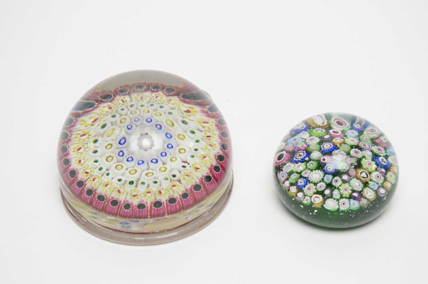 Lot 257 - A Stourbridge Millefiori paperweight