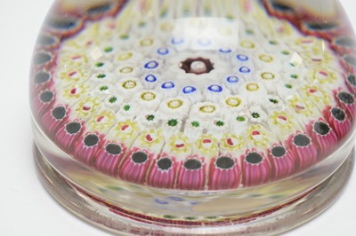 Lot 257 - A Stourbridge Millefiori paperweight