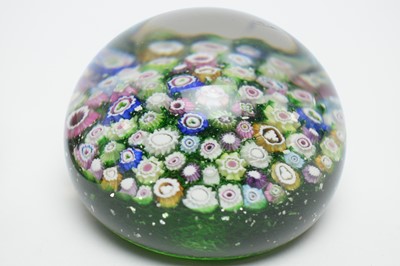 Lot 257 - A Stourbridge Millefiori paperweight