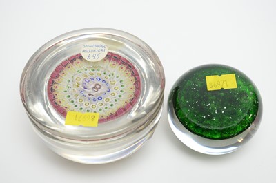 Lot 257 - A Stourbridge Millefiori paperweight