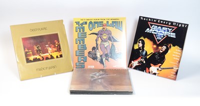 Lot 1163 - 9 mixed Rock LPs