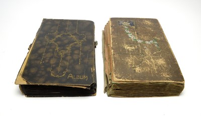 Lot 336 - Two 19th Century postcard albums