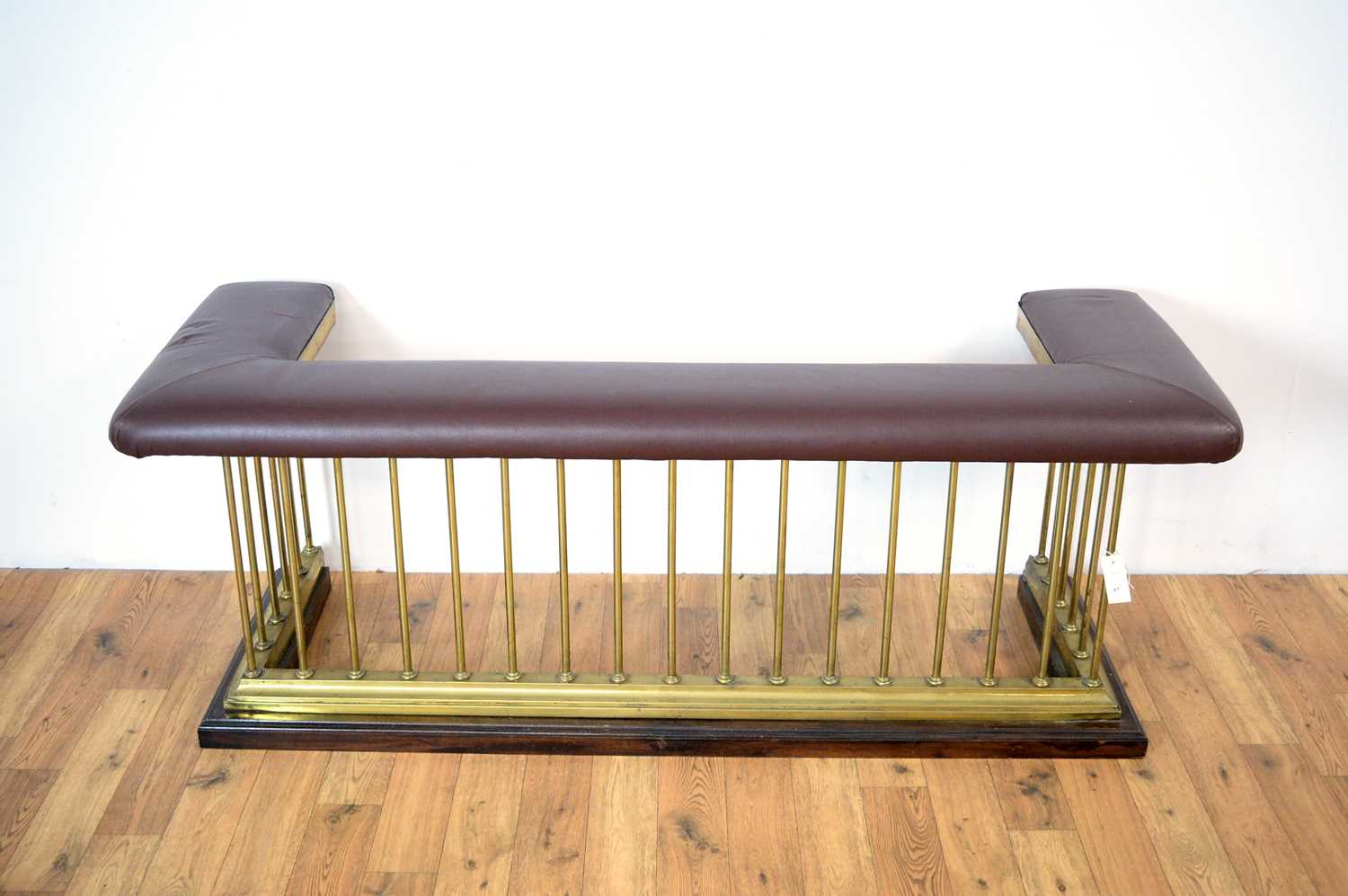 Lot 47 A 20th Century club fire fender